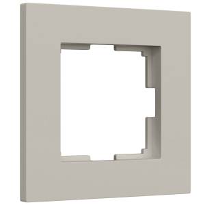 Рамка 1-постовая Werkel Slab W0012917 дымчатый софт