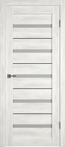 Межкомнатная дверь Владимирская Фабрика Дверей Atum Al 7 Nord Vellum стекло White Cloud BM 700x2000