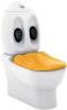 Чаша для унитаза-компакта Creavit Ducky DC360 с биде фото 3