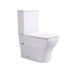 Унитаз-компакт Aquatek Амадео AQ2914-00 безободковый, с крышкой-сиденьем микролифт