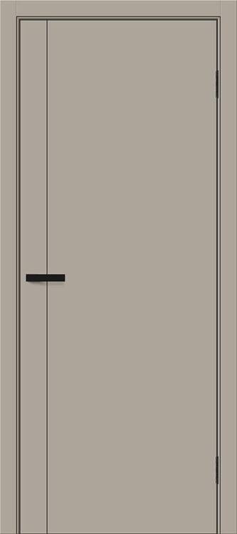 Межкомнатная дверь глухая Bravo Браво-0.10.П Полотоно Clay Silk 2300х600