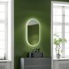 Зеркало Sancos Oval OV45C LED подсветка, сенсорный выключатель фото 3