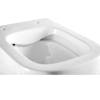 Унитаз подвесной CHARUS Torre Bianca EWC700-126W Pinto Rimless, сиденье микролифт фото 4
