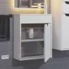 Тумба с раковиной Uperwood Modul подвесная, матовая, белая, графит, 50 см фото 14