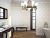 Плинтус Ape Ceramica Brocart Zocalo Blanco Mate 15.8x30 фото 2