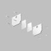 Заглушка Denkirs Smart One TR2025-WH
