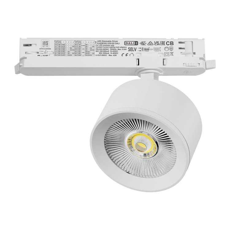 Трековый светодиодный светильник Lightstar Alta Pro A5546DALI