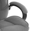 Кресло компьютерное Tetchair Oreon metalBL 25043 серый, велюр фото 8