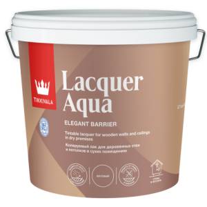 Лак интерьерный Tikkivala Lacquer Aqua матовый 2.7 л