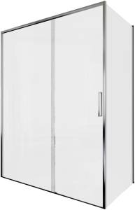 Душевой уголок Aquanet Pleasure Evo AE65-150x80-CT профиль хром, прозрачное стекло