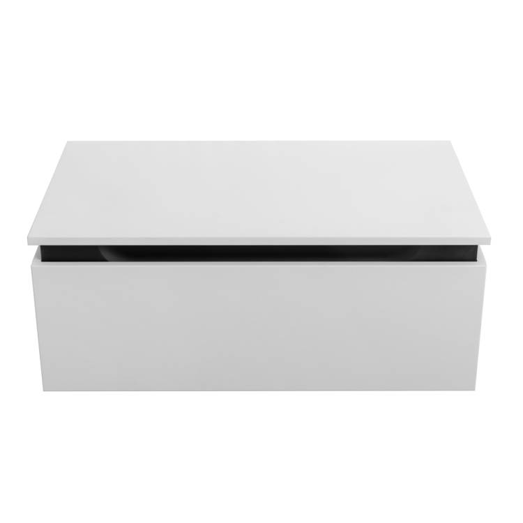 Тумба Cezares SLIDER-800-1C-PI-BO Bianco Opaco, 76.6x48x31.5