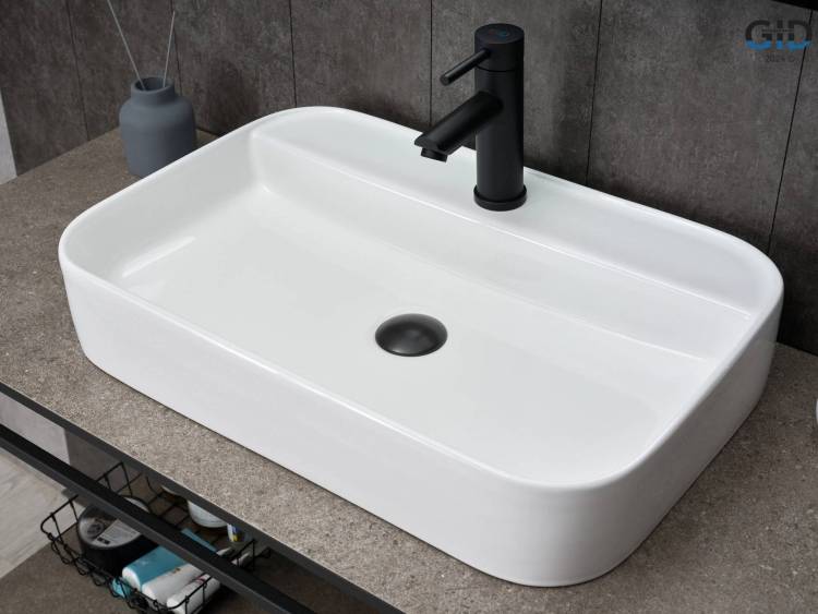 Раковина Gid Geométrico N9660 51232 белая, 60x40x11