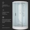 Душевая кабина AM.PM X-Joy W88C-401-090WT 90x90, четверть круга, профиль белый, стекло прозрачное фото 8