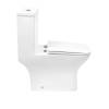 Унитаз-компакт Royce Smart RCT-133004WH безободковый, сиденье микролифт, белый фото 2