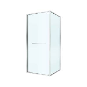 Душевой уголок Cezares LUX-A-FS-1-90-C-CR профиль хром, стекло прозрачное, 90x90x195
