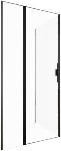 Душевой уголок Allen Brau Priority 3.31030.BBA + 3.31045.BBA профиль черный брашированный, 1000x900