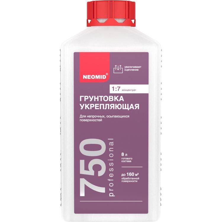 Грунтовка укрепляющая Neomid Contact Proff концентрат 1:7 1 л
