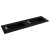 Раковина Ceramica Nova Grace CN7023MBwx черный матовый, 161x45.7