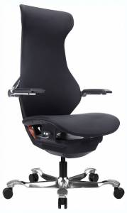 Кресло компьютерное Everprof Atom EP Atom B PU Black Черный