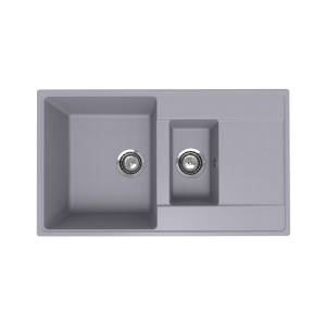 Кухонная мойка Ulgran Quartz Prima 860 15K-05 бетон