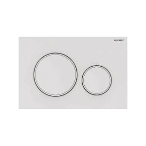 Кнопка смыва Geberit Sigma 20 115.882.01.1 белая, матовый лак