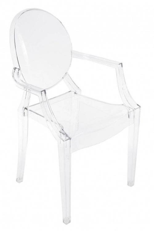 Стул Bradex Home Louis Ghost FR 0036, прозрачный