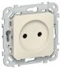 Розетка 1-местная IEK Flite FI-R10-10-K86 сливочный
