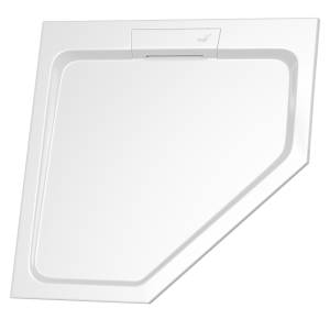 Душевой поддон RGW STA STA-61W 16330599-01 Трапеция 90x3x90