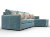 Диван угловой Лига Диванов Лига-078 130987 Бирюзовый фото 3