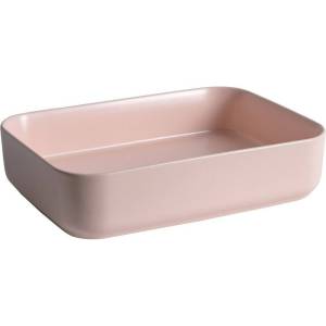 Раковина Allen Brau Fantasy 4.11021.SM Quad 50 см, розовая