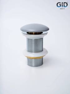 Донный клапан Gid Minucia Gmh100 74401K без перелива, серый матовый