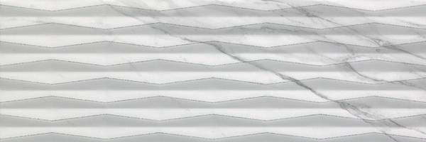 Керамическая плитка FAP Ceramiche Roma fLUA Fold Glitter Statuario 25x75