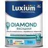 Краска фасадная для минеральных и деревянных поверхностей Luxium Professional Diamond гладкая матовая база BW 1 л