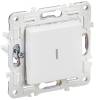 Выключатель 1-клавишный IEK Skandy SK-V10-1-10-K01 арктический белый