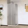 Душевой уголок Vincea City VSS-5CT800MT 800x800, хром, стекло текстурное фото 2