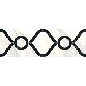 Бордюр Kerama Marazzi Фрагонар ID91T Наборный Белый 9.9x30