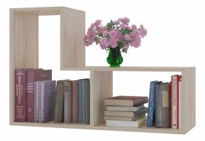 Полка книжная Сокол ПК-9 4680212005763, ПК9Дс5 Дуб сонома