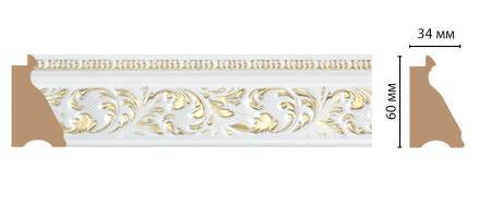 Багет DECOMASTER 587-70 290x6x3.4
