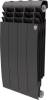 Радиатор биметаллический Royal Thermo BiLiner 500 4 секции, noir sable