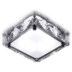 Встраиваемый потолочный светильник Ambrella light Deco 2 S50 CH/W 4W 4200K LED