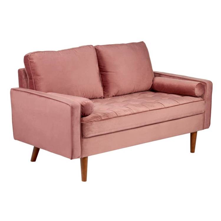 Диван Bradex Home Scott FR 0473 пыльно-розовый, двухместный