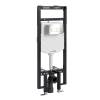 Система инсталляции для унитазов Wasserkraft Dinkel 58TLT.010.ME.BN03 клавиша никель