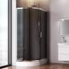 Душевой уголок AM.PM Like W83G-302U120CG64 120x80 профиль матовый хром, стекло тонированное фото 2