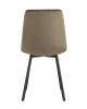 Набор из 4 стульев Stool Group Chilly OS-2011-V seat HLR-48 DUAL X4 коричневый, велюр фото 5