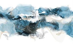 3D Фотообои Artegrafico «Флюидные волны» PL-109 канвас