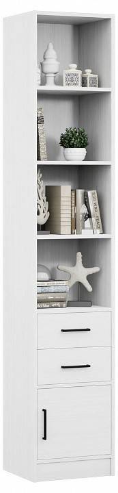 Стеллаж комбинированный МФ Мастер Либерти-42-128 Либерти-42-БТ-128 белый