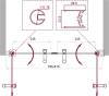 Душевая дверь BelBagno Uno B-2-80-P-Cr фото 2