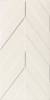 Керамическая плитка Marca Corona 4D D730 Chevron White Matt 40х80
