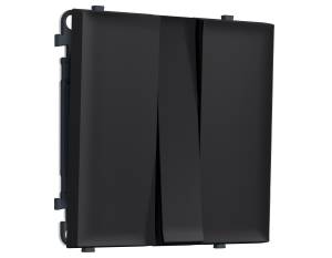 Комплект механизма 3-клавишного выключателя Ambrella Volt Sigma MS985010 черный мягкое касание
