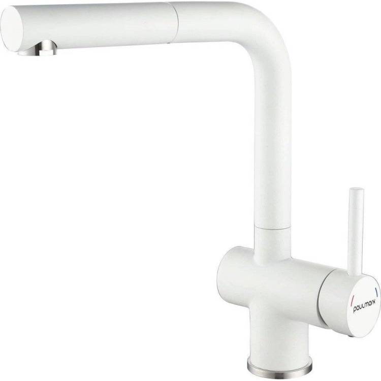 Смеситель для кухни Paulmark Dosse Do214418-WH